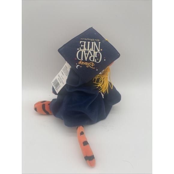 Walt Disney World Grad Nite Tigger Bean Bag With Tag - Picture 3 of 6